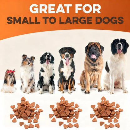 Snack de Pollo en Forma de Corazón 🐔 – Premios de Adiestramiento para Perros Pequeños (50 g)