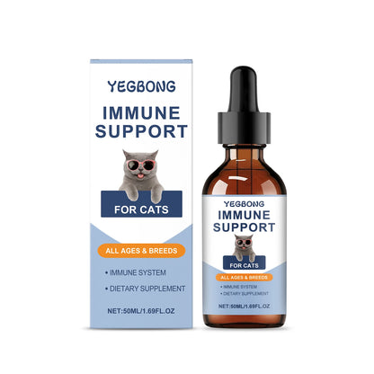 Yegbong 50 ml ✨ – Gotas Vitamínicas para el Cuidado Diario y la Recuperación de tu Gato