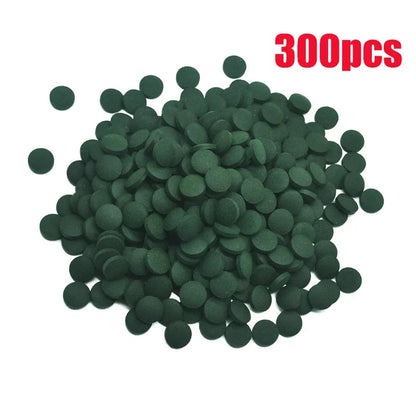 Tabletas de Espirulina de Alta Pureza 🌿 – Para Peces y Camarón Cristal Rojo