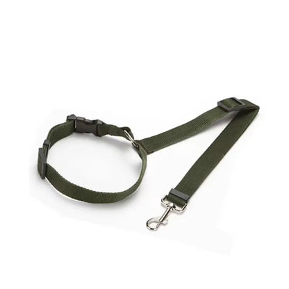Cinturón de Seguridad 2 en 1 🚗 – También Funciona como Correa para Perros
