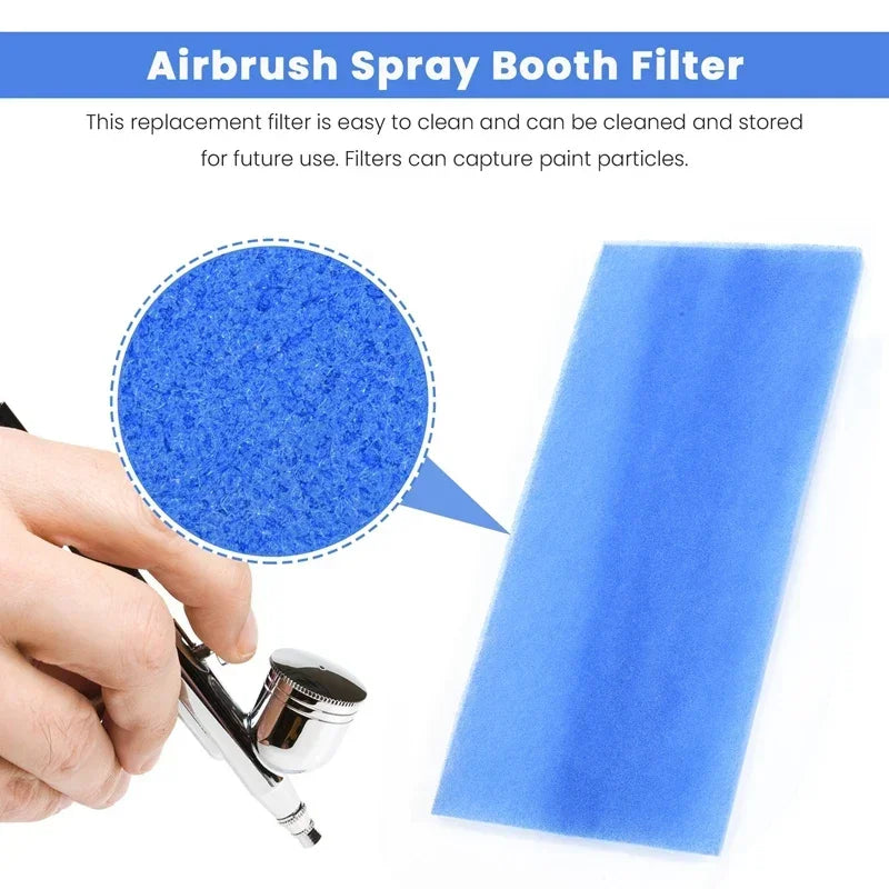 Filtro de Repuesto para Cabina de Aerografía (2 uds) - Fibra de Vidrio