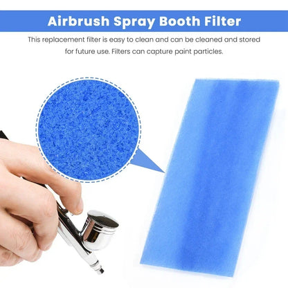 Filtro de Repuesto para Cabina de Aerografía 🎨 – Fibra de Vidrio (2 uds)