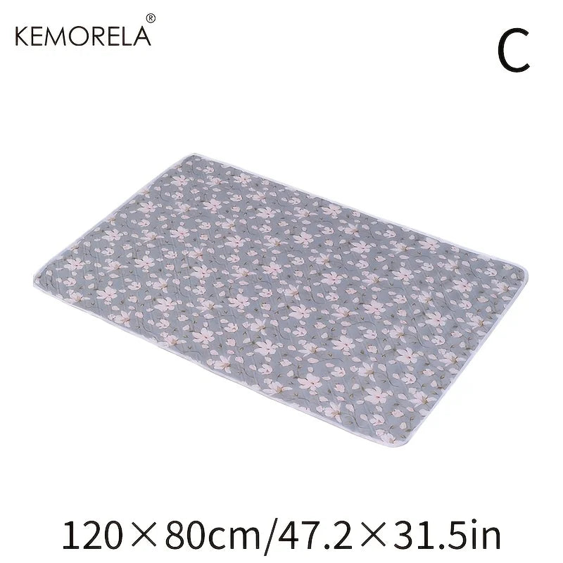 Alfombrilla Absorbente Antideslizante para Jaula - Ropa de Cama Lavable para Cobayas, Hámsters y Conejos