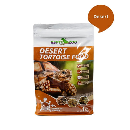 Reptizoo Tortoise Food 🐢 – Pellets Premium Ricos en Calcio para Tortugas (Selva Tropical / Desierto)