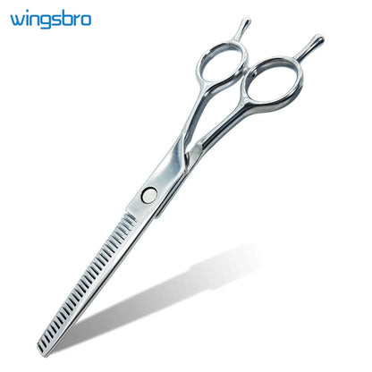 Tijeras Curvas Profesionales de Peluquería ✂️ – 7 Pulgadas para Perros