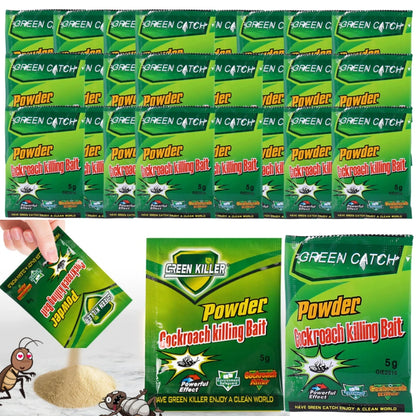 Cebo en Polvo Matacucarachas 🪳 – Trampa Insecticida para Uso Doméstico