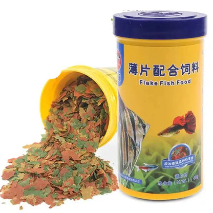 Pellets de Alimento 🐠 – Espirulina y Realce de Color para Peces Ornamentales Pequeños