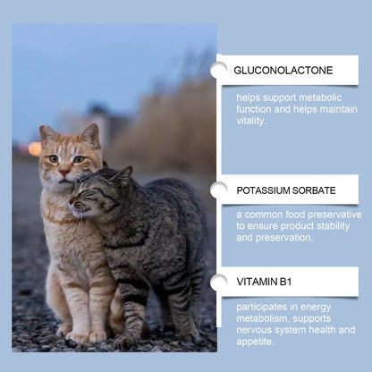 Yegbong 50 ml ✨ – Gotas Vitamínicas para el Cuidado Diario y la Recuperación de tu Gato