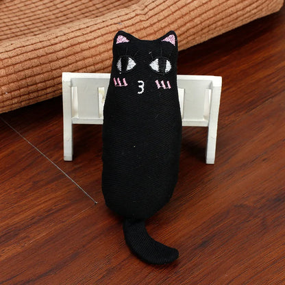 Gatito de Peluche con Catnip 🧸 – Sonido Crujiente para Morder