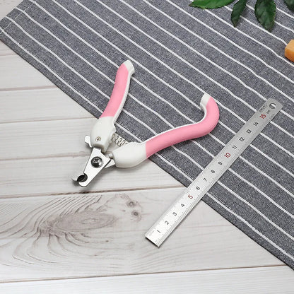 Cortaúñas Curvo ✂️ – Mango Ergonómico para Perros y Gatos (Tallas S y L)