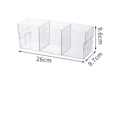 Pecera Acrílica Multi-compartimento 🐠 – Acuario DIY de Sobremesa para Peces Betta
