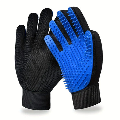 Set de Guantes de Aseo 2 en 1 🧤 – Para Perros y Gatos (Pack de 2)