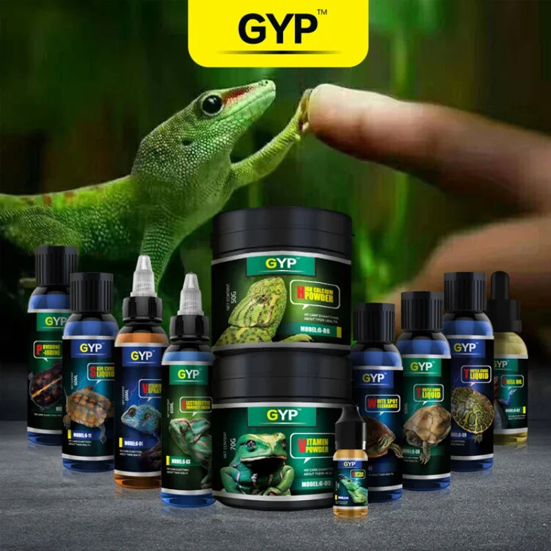 Polvo de Calcio Alto para Reptiles Trepadores - Lagartos, Tortugas, Camaleones y Geckos