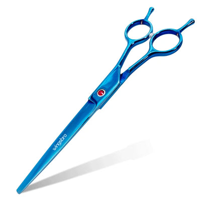 Tijeras Curvas Profesionales de Peluquería ✂️ – 7 Pulgadas para Perros
