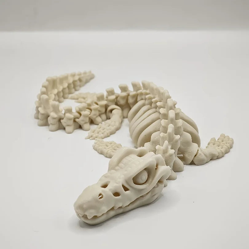 Réplica de Esqueleto de Mosasaurio - Decoración para Acuario y Terrario