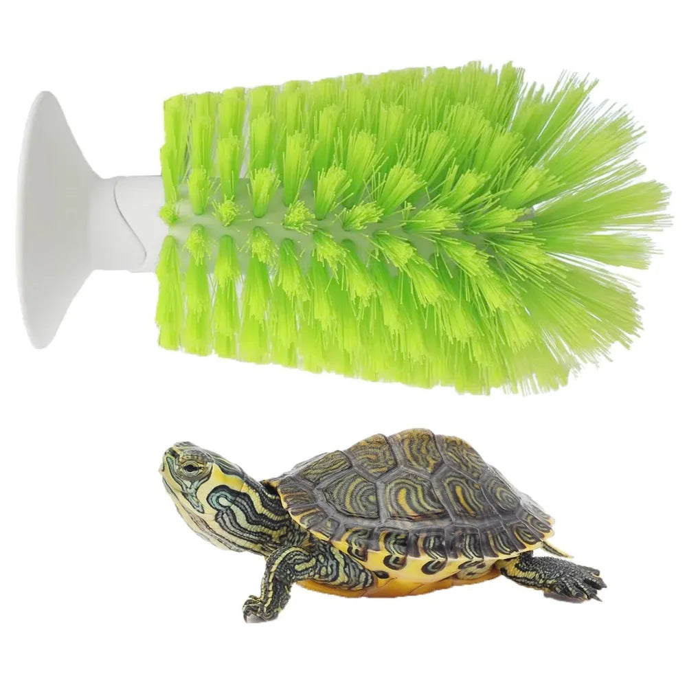 Cepillo Limpiador de Caparazón para Tortugas - Escobilla para Pequeños Animales Acuáticos
