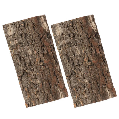 2 Piezas de Corteza de Corcho para Terrario - Decoración Natural y Plataforma para Trepar Reptiles