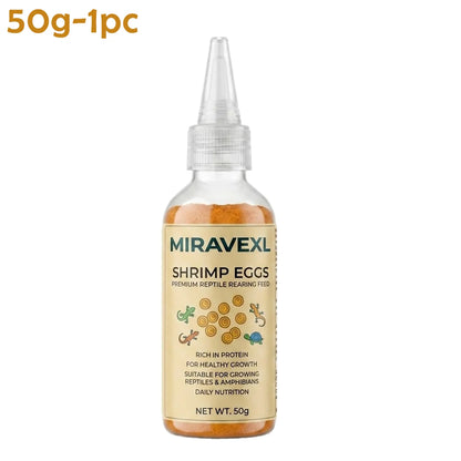 MIRAVEXL 🦐 – Dieta a Base de Camarón sin Cáscara Rica en Proteína para Reptiles y Alevines