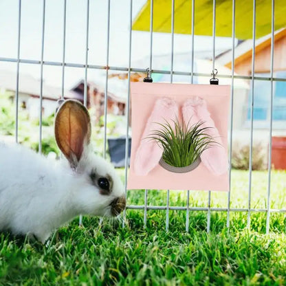Bolsa Portaheno con Orejas 🐰 – Para Cobayas y Conejos (1 o 2 Aberturas)