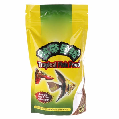 Alimento en Gránulos Especial Guppys 🐠 – Peces Tropicales y Lámpara (88 g)