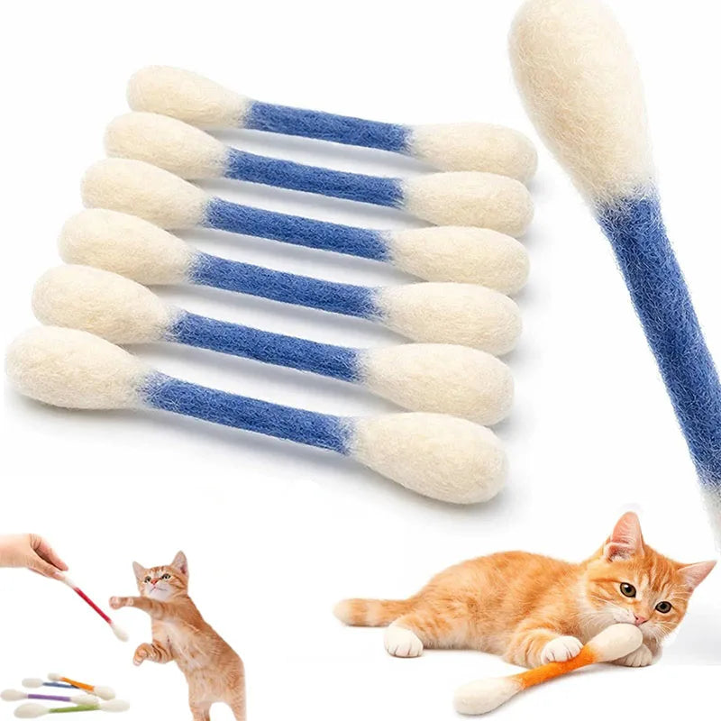 Palitos de Catnip para Gatos - Juguete Masticable Antiaburrimiento, Pack de 6