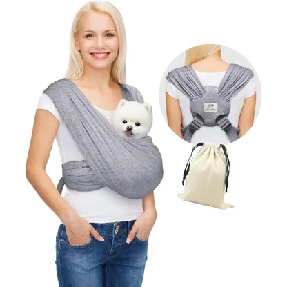 Mochila Portabebés 🐾 – Vista Frontal Manos Libres para Perros Pequeños