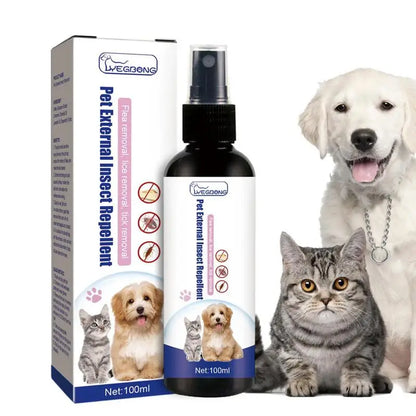 Gotas Antipulgas 🛡️ – Para Perros y Gatos (100 ml)
