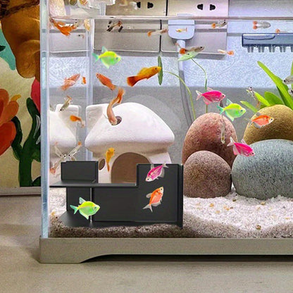 Cueva Subterránea de Doble Entrada 🐠 – Escondite para Peces y Camarones