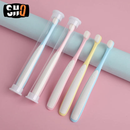 Cepillo de Dientes Suave 🦷 – Limpieza Bucal 360° para Perros, Gatos, Conejos y Hámsters