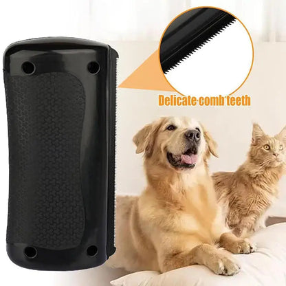 Cepillo Deslanador Ergonómico Profesional 🐾 – Para Perros y Gatos