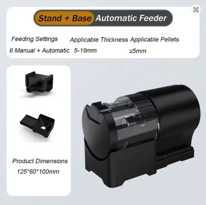 Alimentador Automático para Peces ⏱️ – Temporizador Programable (100 ml)