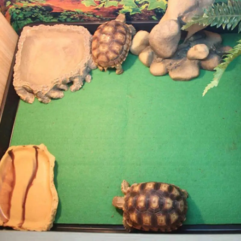 Alfombra de Terrario para Reptiles con Alta Absorción de Agua - Lagartos, Tortugas y Serpientes