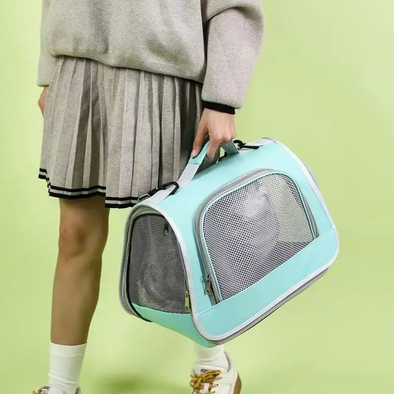 Bolso de Paseo Transpirable para Perros y Gatos - Verano