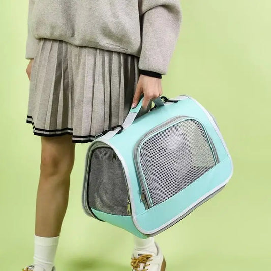Bolso de Paseo Transpirable ☀️ – Ideal para Verano, Perros y Gatos