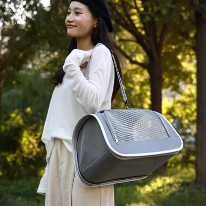 Bolso de Paseo Transpirable ☀️ – Ideal para Verano, Perros y Gatos