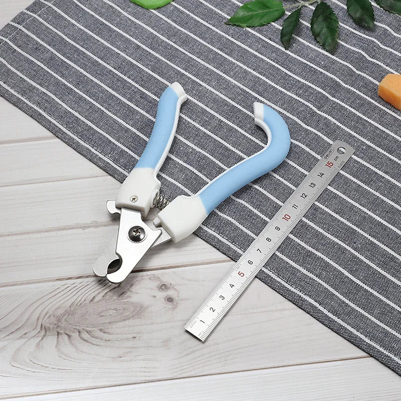 Cortaúñas Curvo para Perros y Gatos - Mango Ergonómico, Tallas S y L