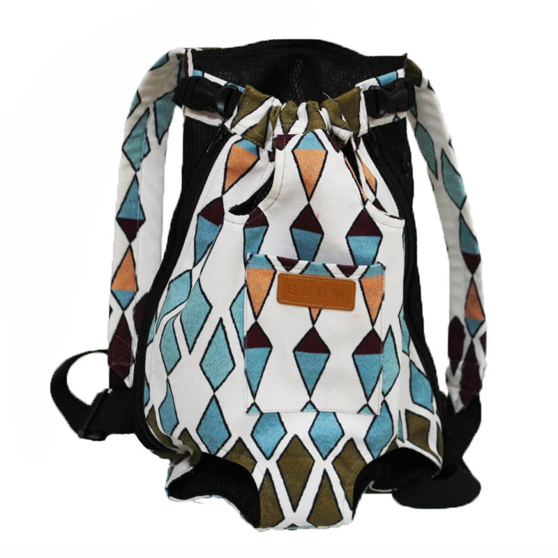 Mochila Transportín para Gatos con Estampados Divertidos - Varias Tallas hasta 10kg