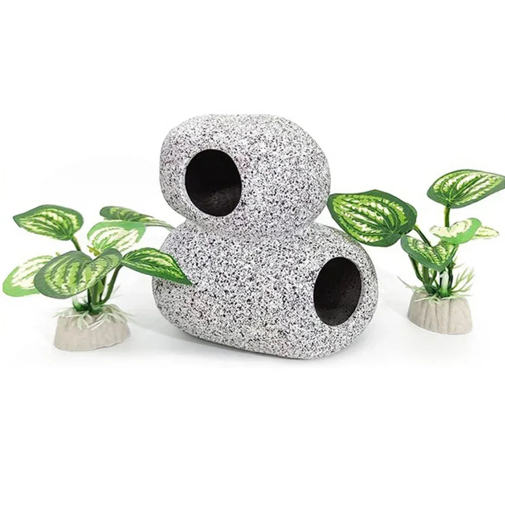 Plantas Artificiales para Acuario - Decoración de Algas y Hierba Acuática