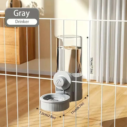 Comedero y Bebedero Automático Colgante 🐱 – Dispensador por Gravedad para Gatos