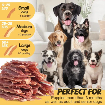 Snack de Pato Deshidratado 🦆 – Alto en Proteína para Perros (50 g)
