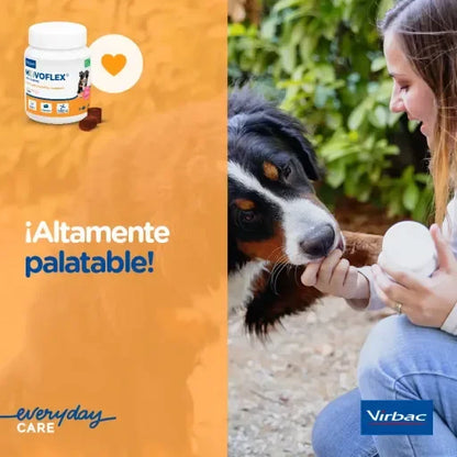 Virbac Movoflex Soft Chews 🦴 – Movilidad Articular para Perros (Talla S)