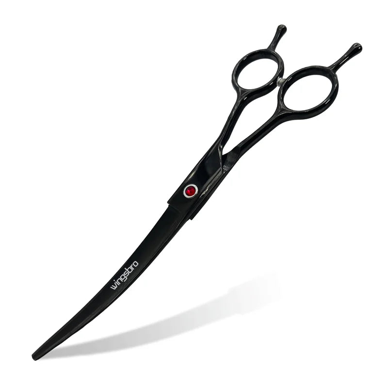 Tijeras Curvas Profesionales de Peluquería para Perros 7 Pulgadas