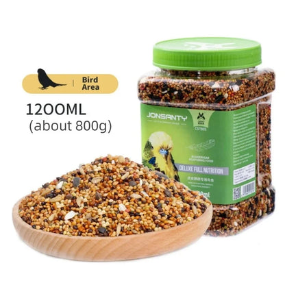 Alimento Mixto de Semillas y Flores 🌻 – Para Loros y Periquitos (800 g)