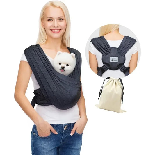 Mochila Portabebés 🐾 – Vista Frontal Manos Libres para Perros Pequeños