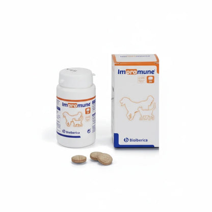 Bioiberica Impromune 🛡️ – Refuerzo del Sistema Inmunitario para Perros y Gatos (20 Comprimidos)