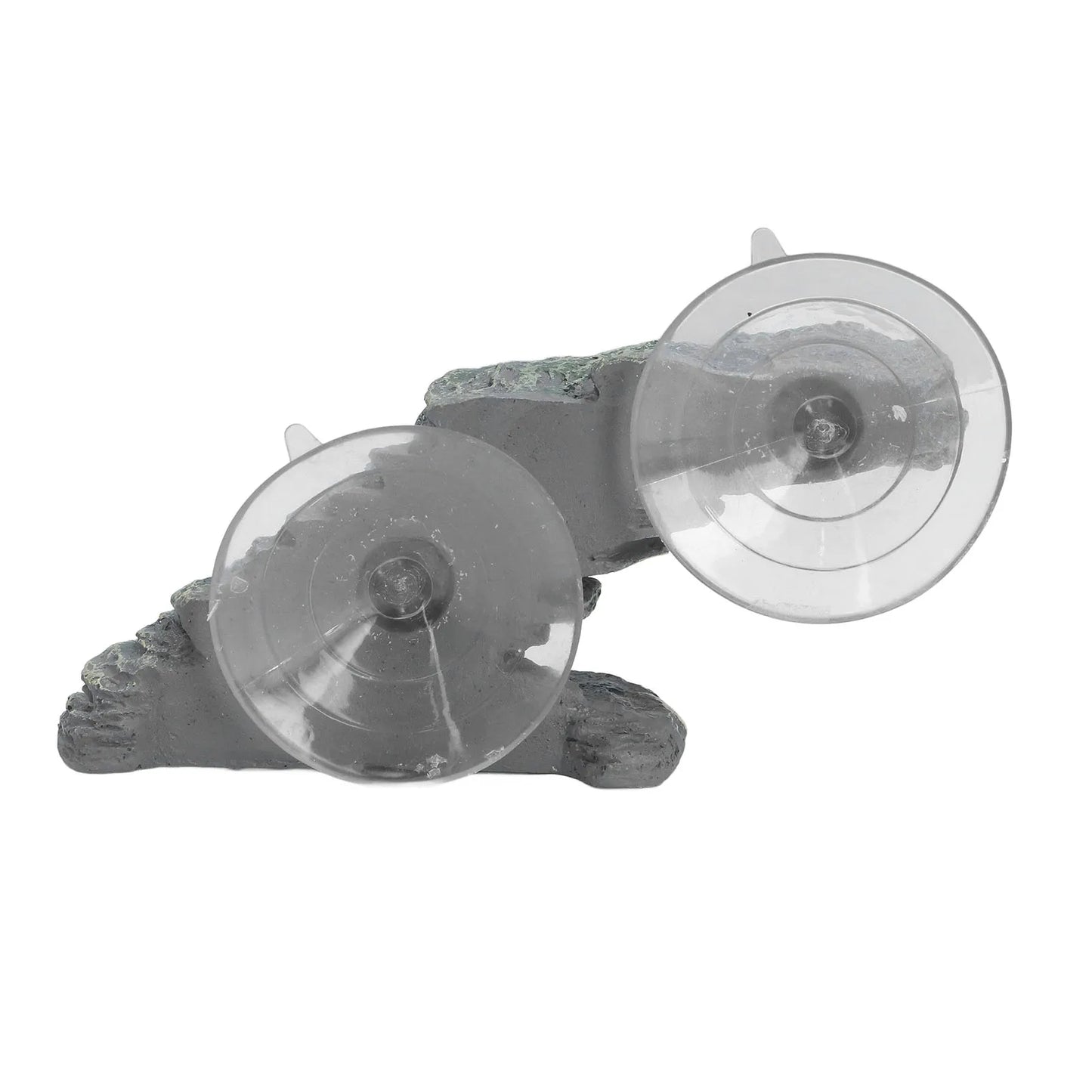 Plataforma para Trepar con Ventosa para Tortugas - Decoración de Roca Realista para Acuario