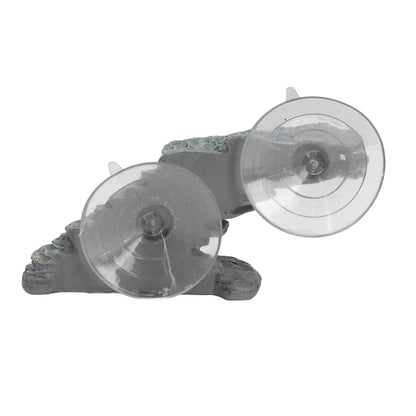 Plataforma para Trepar con Ventosa para Tortugas - Decoración de Roca Realista para Acuario