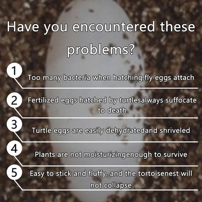 Sustrato de Perlita, Vermiculita y Fibra de Coco para Incubación de Huevos de Tortuga y Cría de Reptiles
