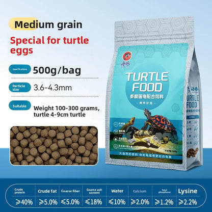 Porpoise 🐢 – Alimento Probiótico Rico en Calcio para Tortugas de Agua y Semiacuáticas