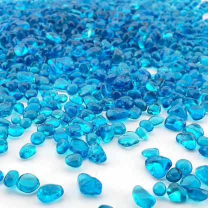 Grava Decorativa de Vidrio 💎 – Piedras para Peceras y Plantas (500 g)
